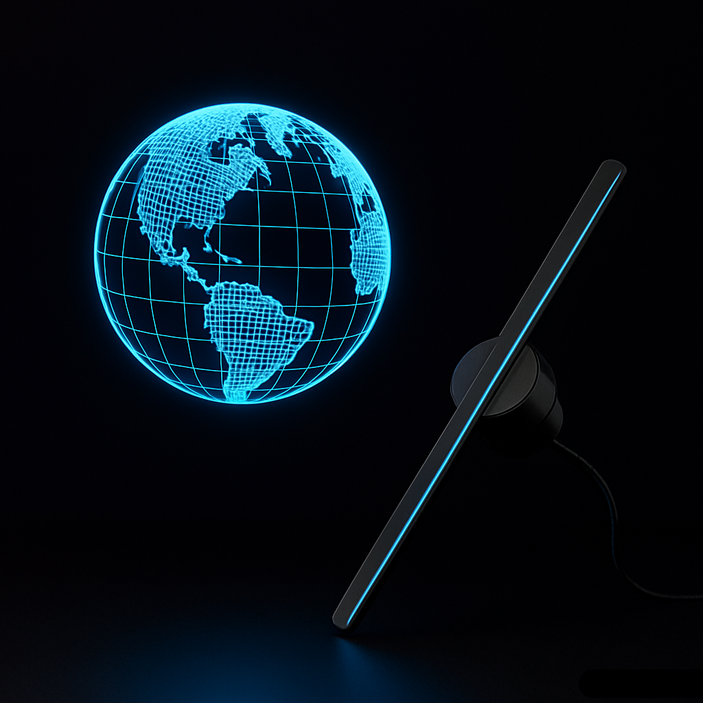 WiFi Compatible 3D Hologram Fan